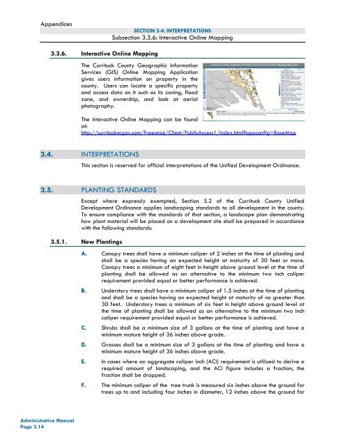 UDO Administrative Manual - Currituck County Government