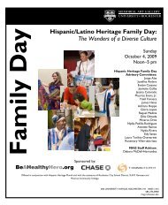 Hispanic/Latino Heritage Family Day - Memorial Art Gallery ...