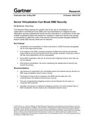 Server Virtualization Can Break DMZ Security - VMware Communities