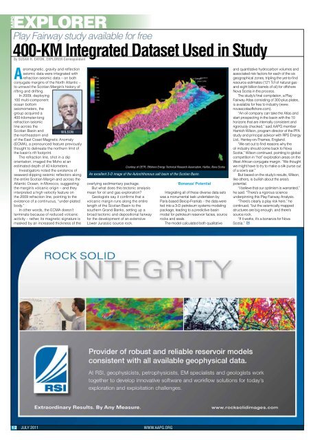 AAPG Explorer - American Association of Petroleum Geologists