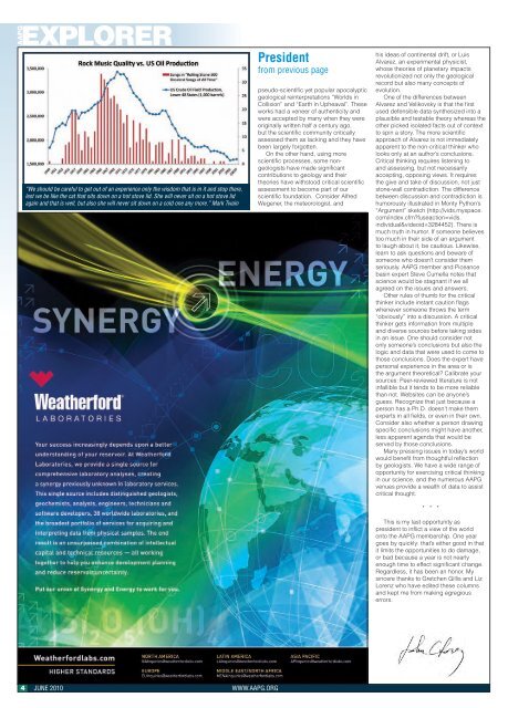 AAPG Explorer - June 2010 - American Association of Petroleum ...