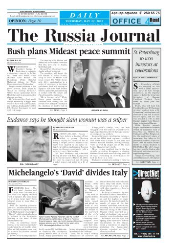 Russian - The Russia Journal
