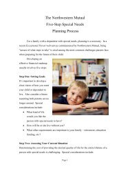 5 Step Special Needs Planning Process - Northwestern Mutual