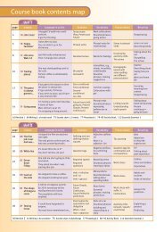 Course book contents map - Supadu