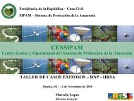 CENSIPAM, Centro Gestor y Operacional del Sistema de ProtecciÃ³n ...