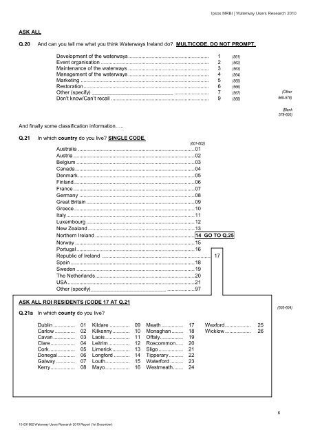 2010 Report - Waterways Ireland