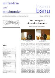 NL - 2010 - Heft 1.pmd - Staatliche Berufsschule Neu-Ulm