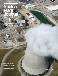 Nuclear Plant Journal - Digital Versions