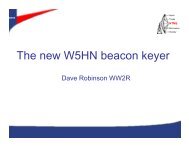 The new W5HN beacon keyer - NTMS