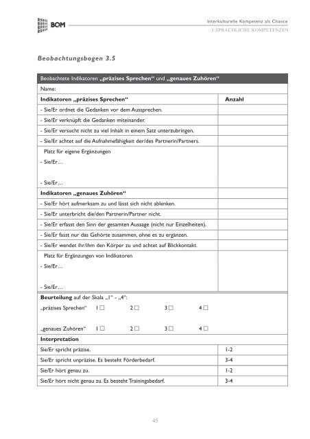 Interkulturelle Kompetenz als Chance - BQM