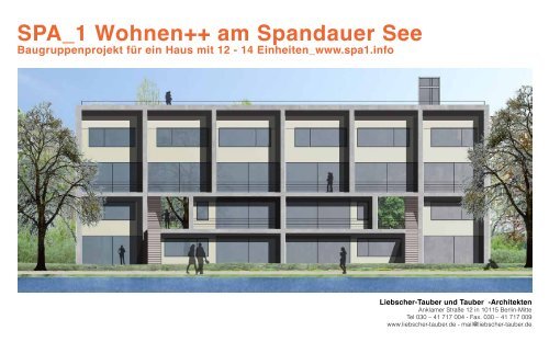 SPA_1 Wohnen++ am Spandauer See - Das WOHNPORTAL Berlin!