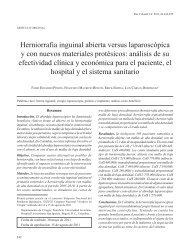 Herniorrafia inguinal abierta versus laparoscÃ³pica y con nuevos ...