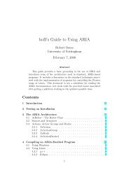 boB's Guide to Using ARIA