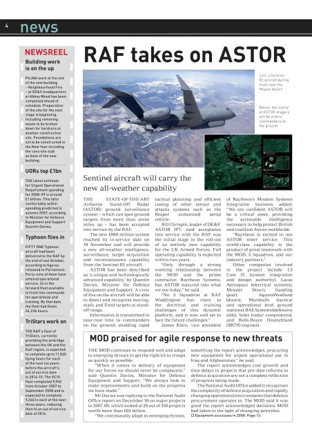 Issue 9 Jan 2009.indd - Ministry of Defence