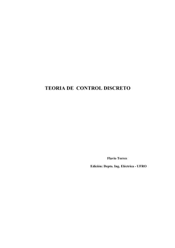 TEORIA DE CONTROL DISCRETO