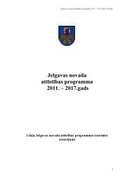 Jelgavas novada attÄ«stÄ«bas programma 2011. â 2017.gads