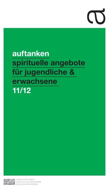 auftanken spirituelle angebote fÃ¼r jugendliche & erwachsene 11/12