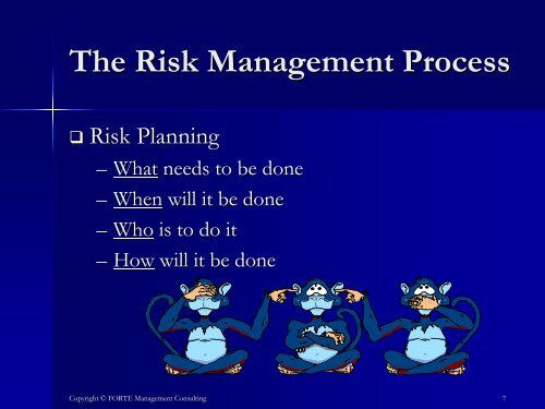 MAnaging Project Risk - A Practical Approach - gt islig