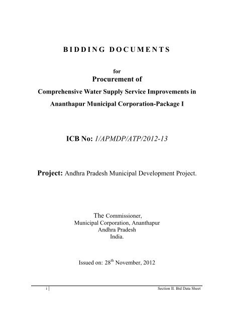 Download - Andhra Pradesh Municipal Development Project Website