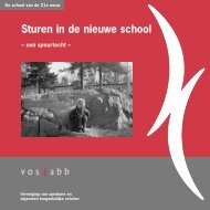 Sturen in de nieuwe school - VOS/ABB