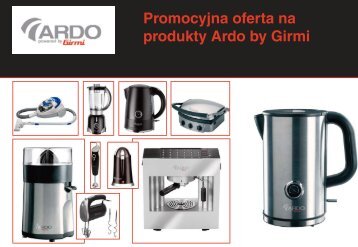 prezentacja produktow Girmi bez cen:Layout 1.qxd - Ardo