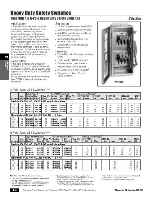 power distribution - Siemens