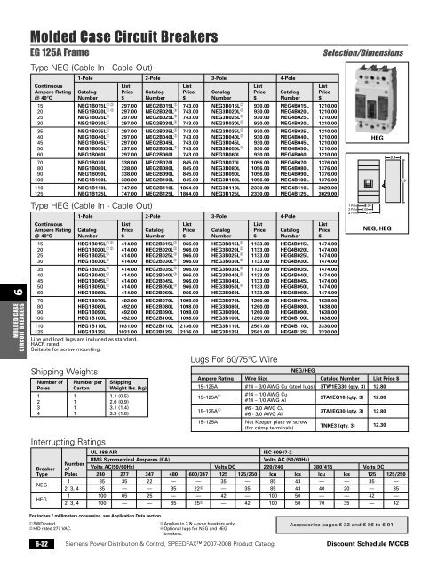 power distribution - Siemens