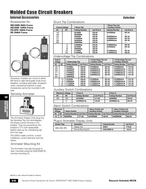 power distribution - Siemens