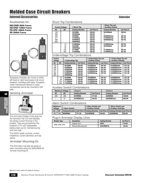 power distribution - Siemens