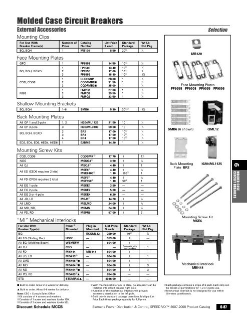 power distribution - Siemens