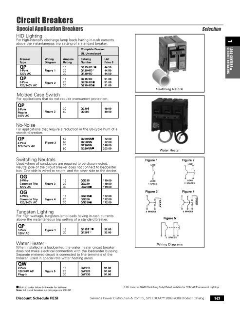 power distribution - Siemens