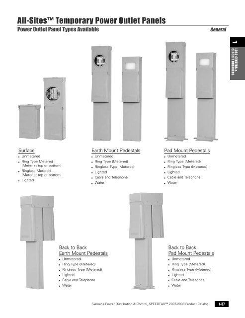 power distribution - Siemens