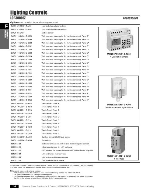 power distribution - Siemens