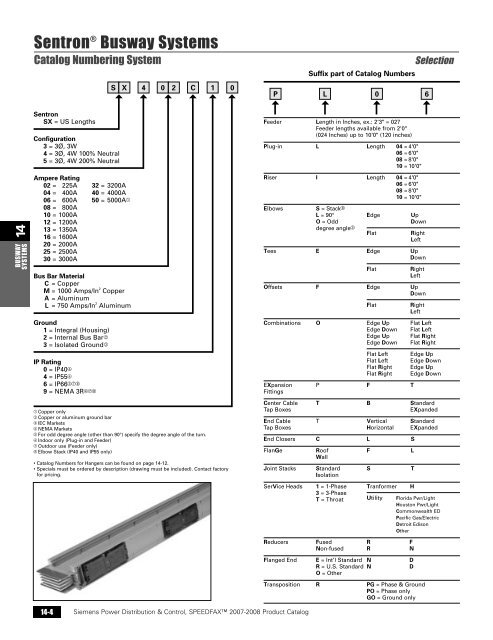 power distribution - Siemens