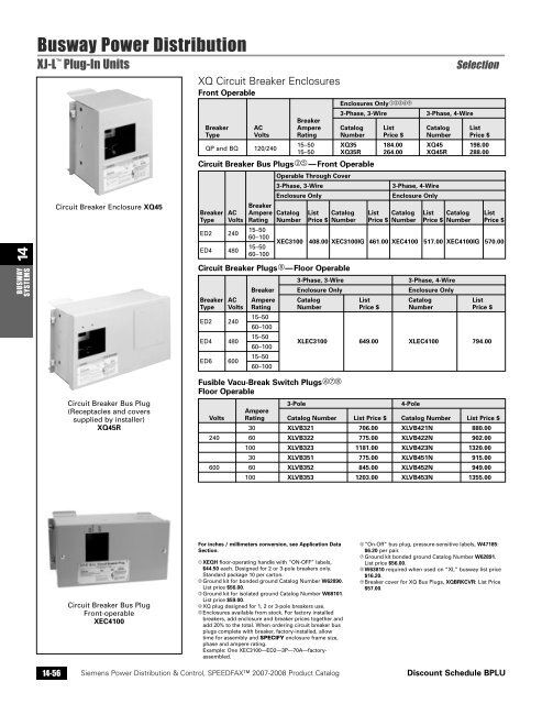 power distribution - Siemens