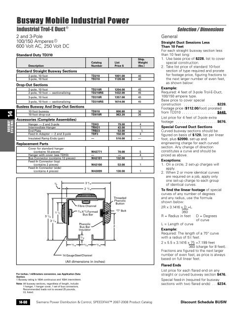 power distribution - Siemens