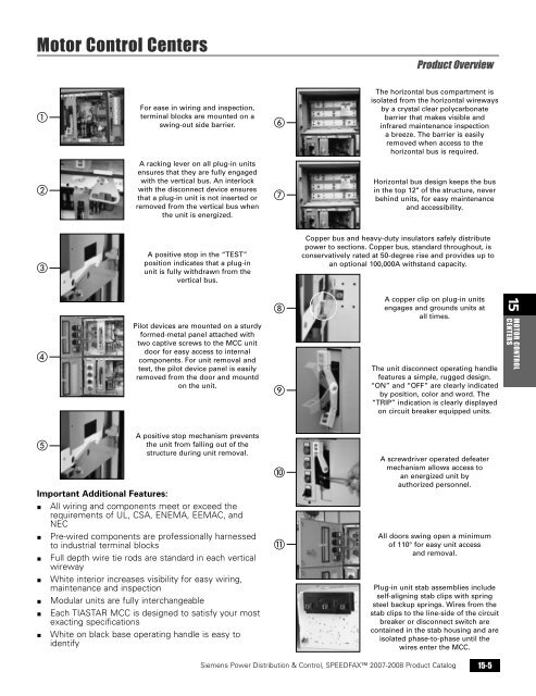 power distribution - Siemens