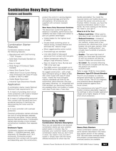 power distribution - Siemens