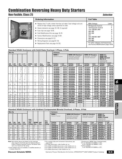 power distribution - Siemens