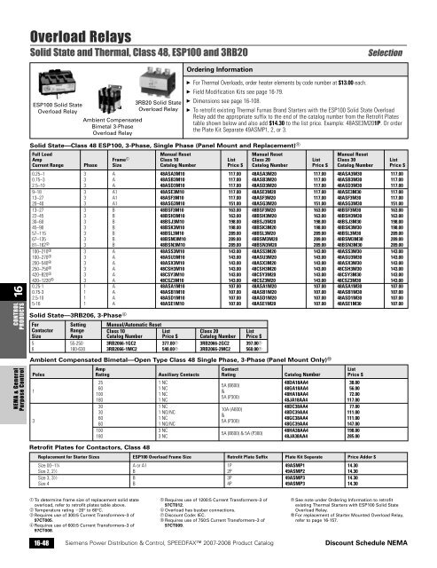 power distribution - Siemens