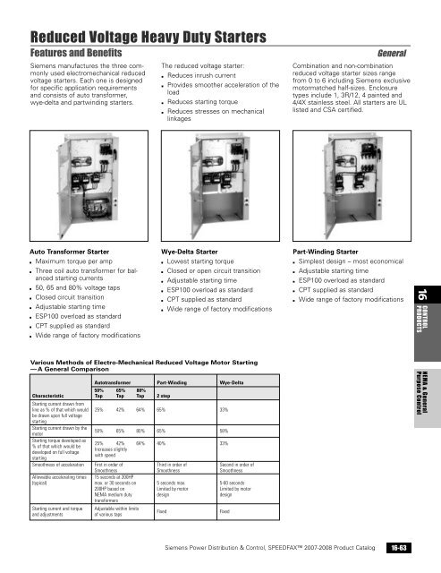 power distribution - Siemens