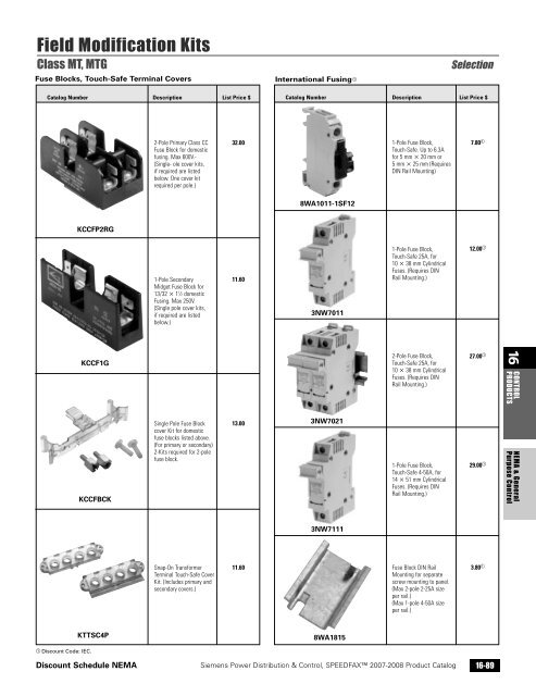 power distribution - Siemens