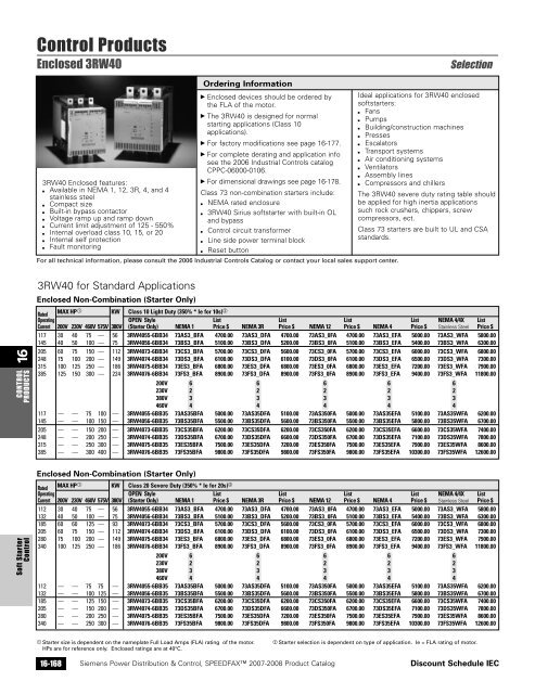 power distribution - Siemens