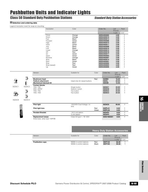 power distribution - Siemens