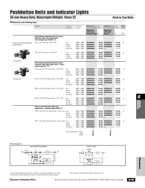 power distribution - Siemens