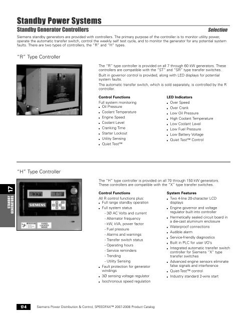 power distribution - Siemens