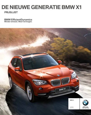 DE NIEUWE GENERATIE BMW X1 - Ekris - Bmw