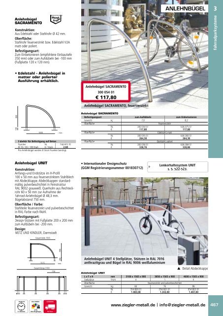 Ziegler Katalog Seiten 460 bis 529