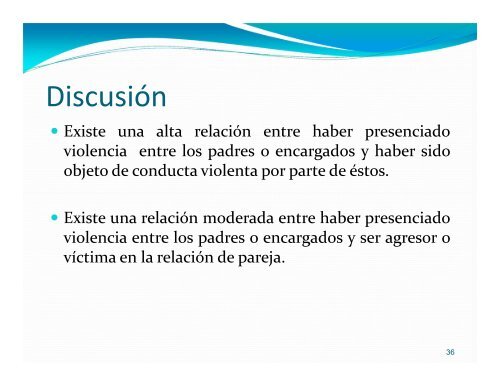 Experiencias de violencia en las relaciones de pareja ...