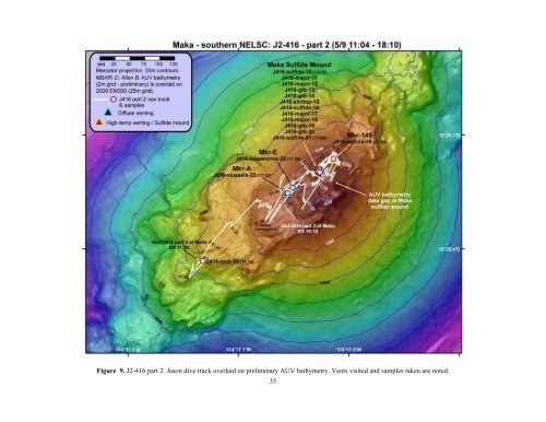 Cruise Report (PDF, 4.8Mb) - NOAA, Ocean Explorer